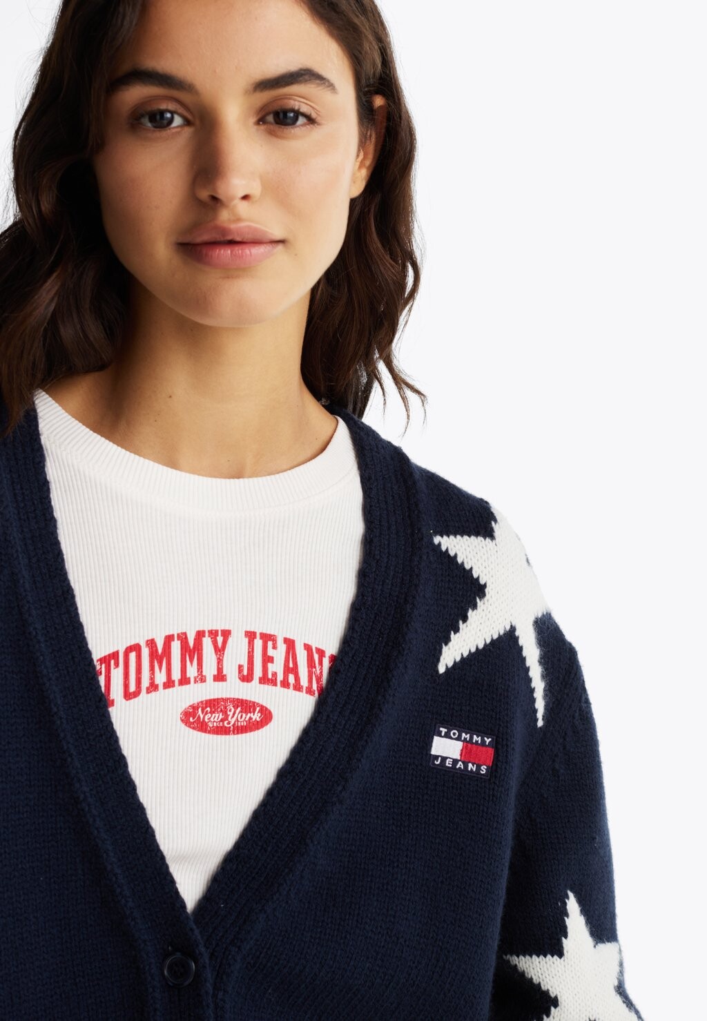

Джемпер Tommy Jeans, темно-синий