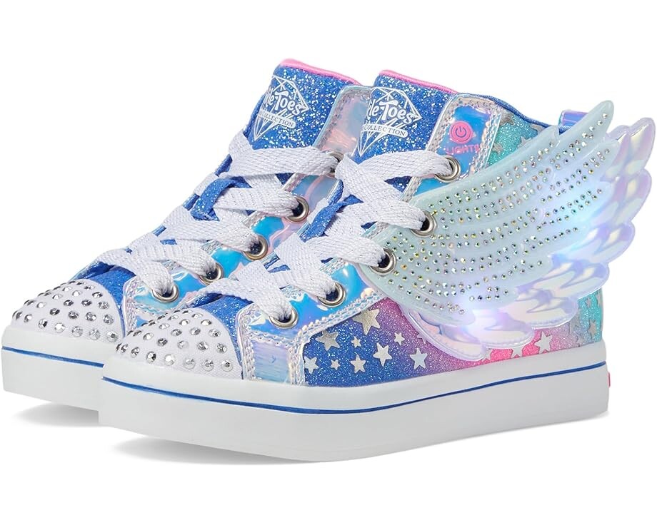 

Кроссовки SKECHERS KIDS Twi-Lites 2.0 - Dreamy Wings, цвет Blue/Multi
