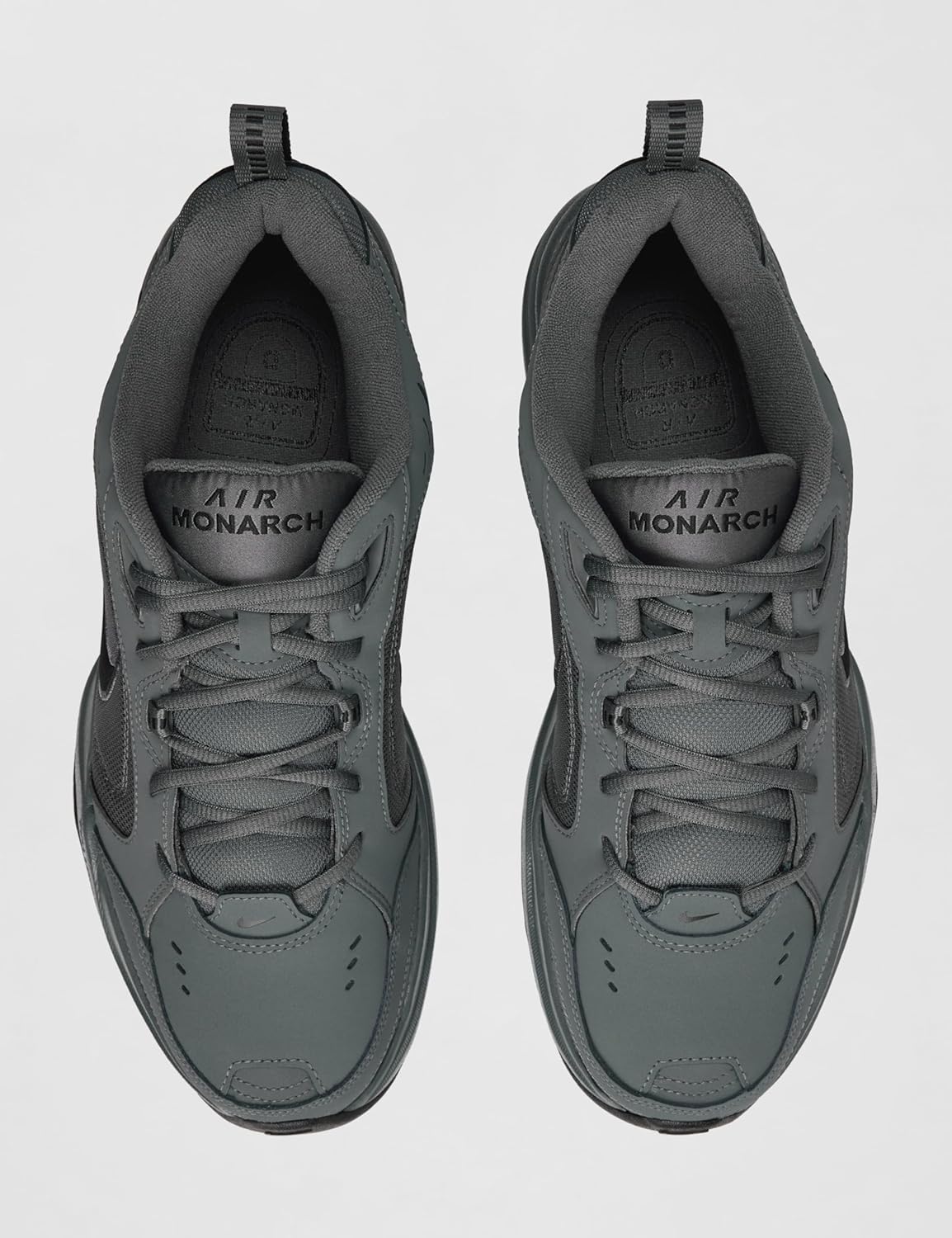 Мужские кроссовки для тренинга/тренировок Nike Air Monarch IV, черный/серый — фото 4