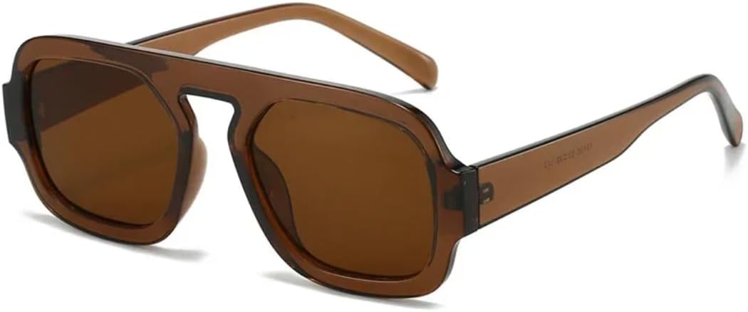 

Солнцезащитные очки с защитой UV400 | Градиентная расцветка, панк, большая оправа | Для женщин и мужчин, для занятий спортом на открытом воздухе и вождения DSVIGF, Tea Tea