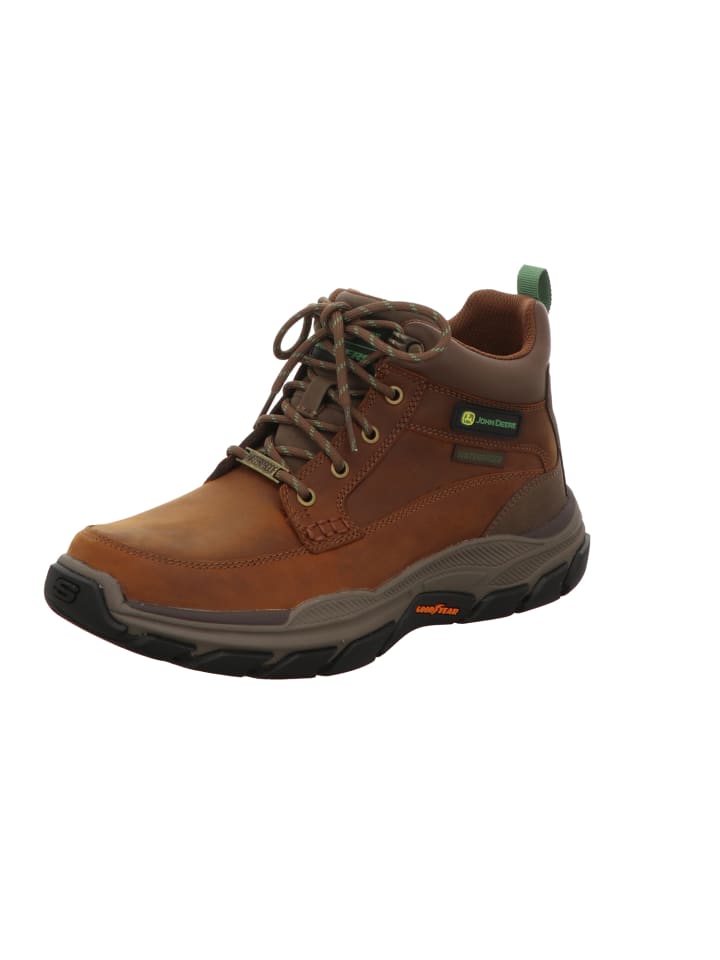 

Skechers Ботинки на шнуровке коричневого цвета