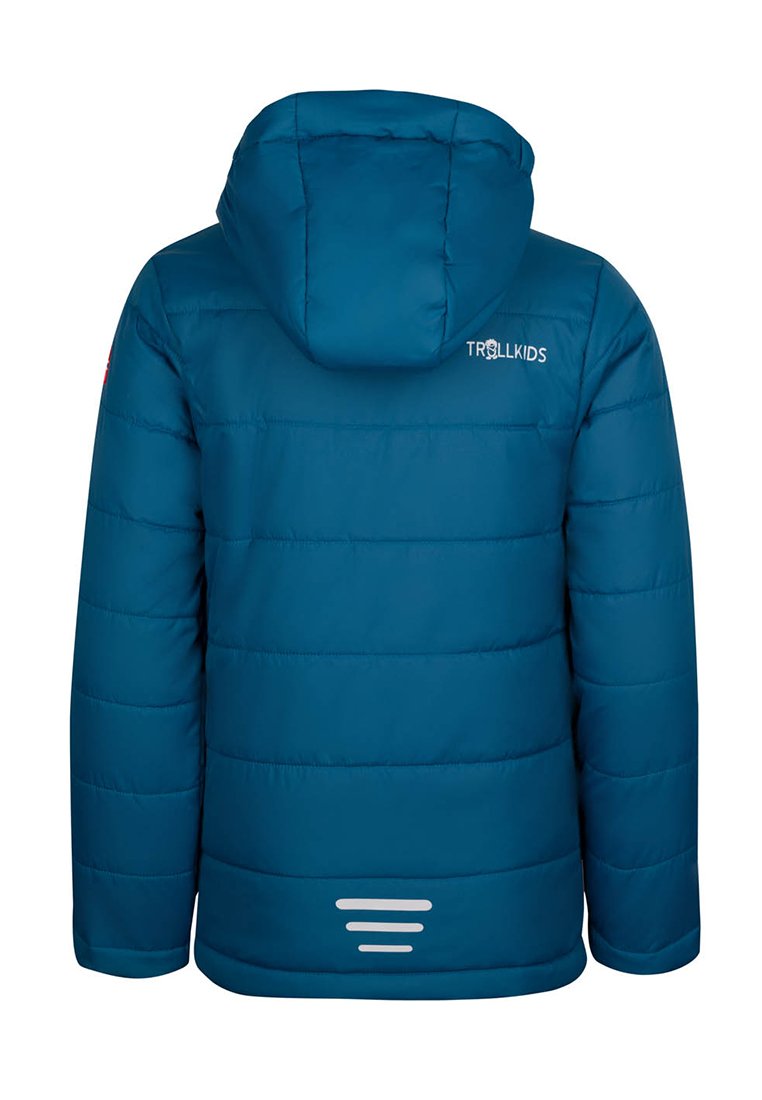 Зимняя куртка TROLLKIDS Winter jacket, Petrol Lime/Teal — фото 2
