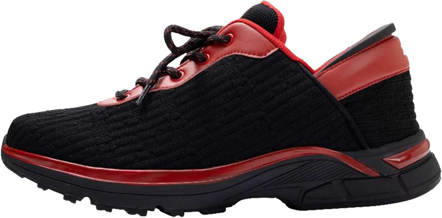 

Мужские кроссовки ZEBA без шнурков - Повышайте комфорт и стиль с идеальными прогулочными и модными кроссовками, черный