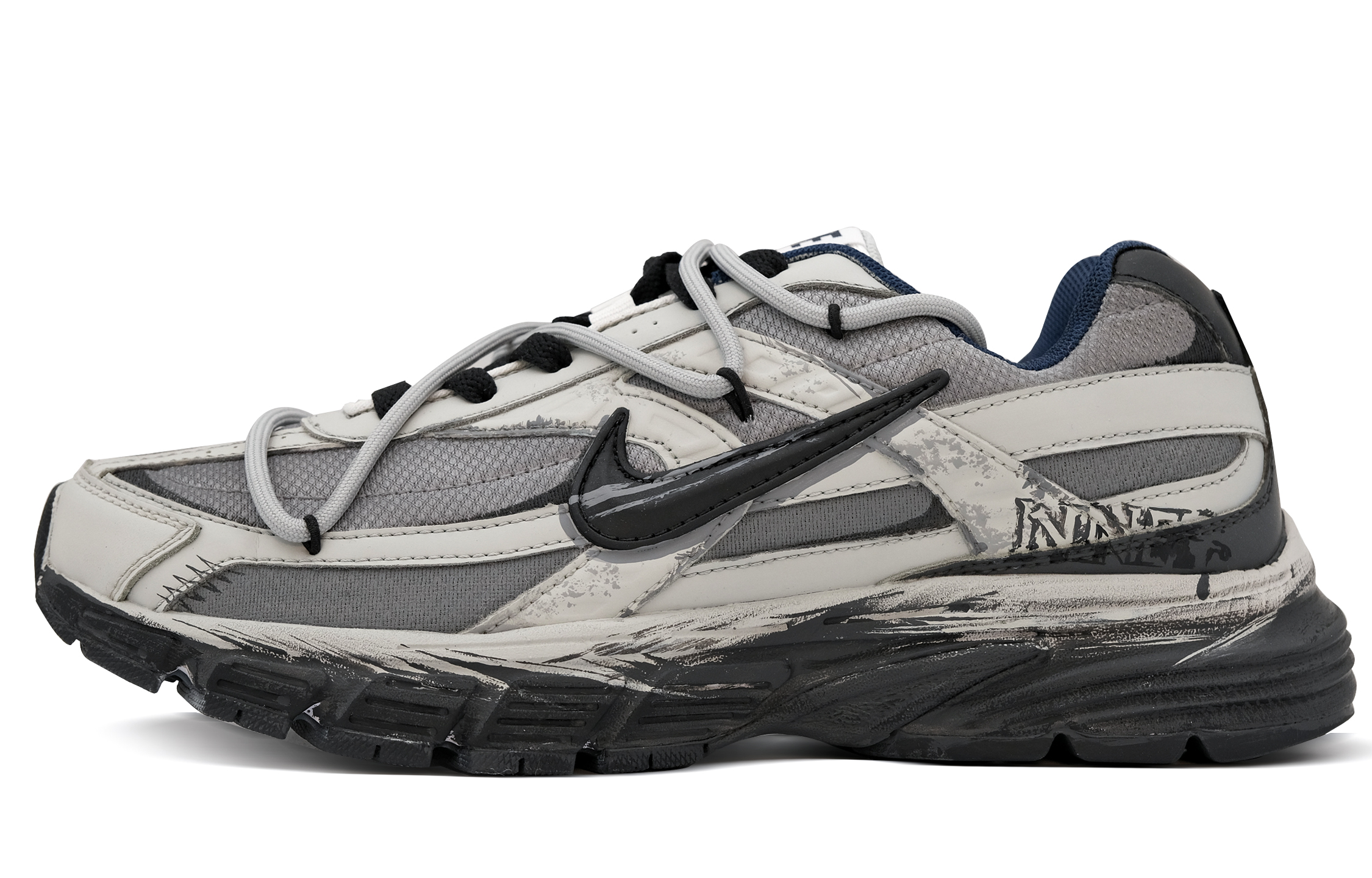 

Кроссовки Initiator с низким верхом, устойчивые к истиранию, мужские, серые Nike, Gray