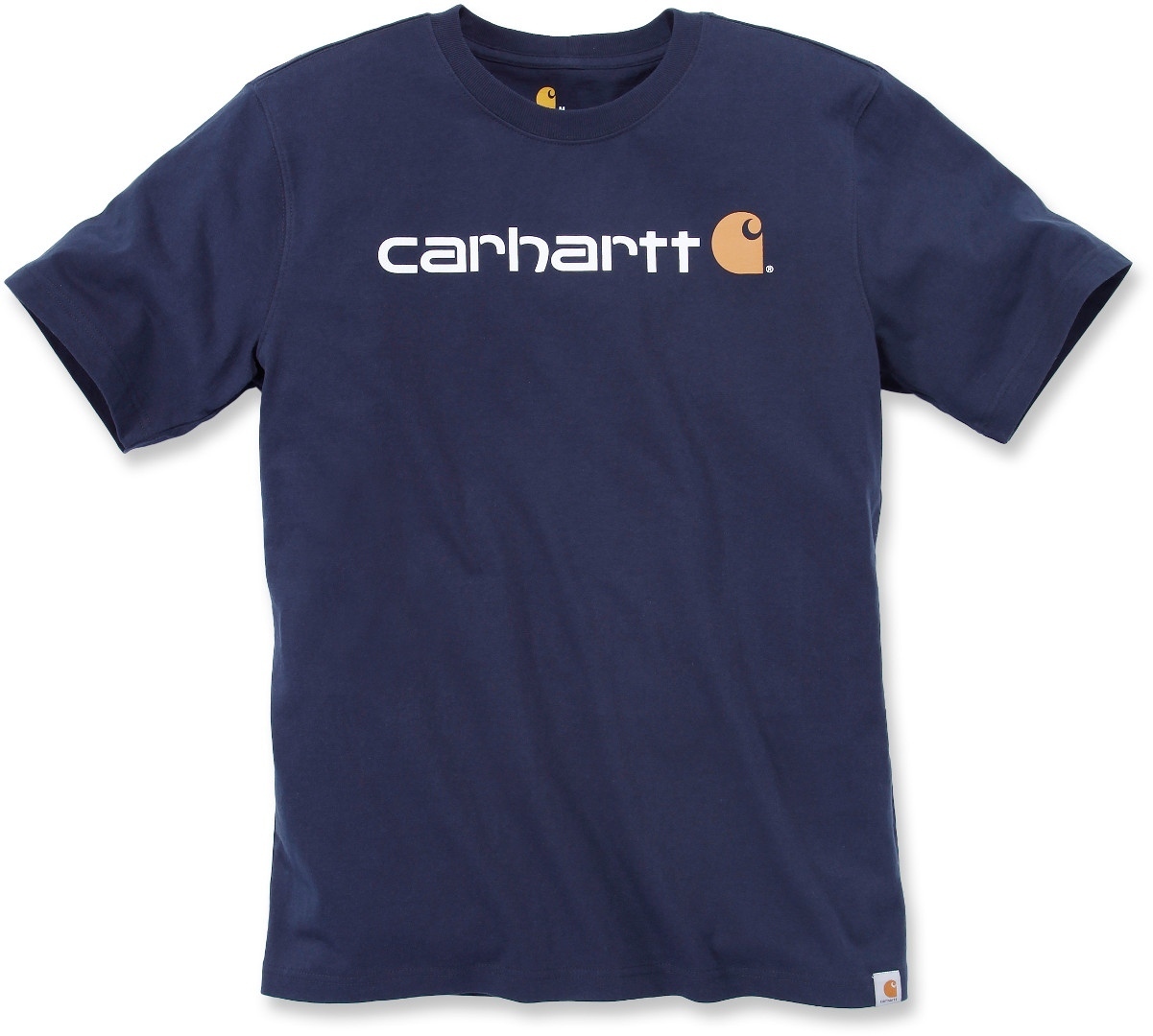

Футболка Carhartt EMEA Core Logo Workwear Short Sleeve T-Shirt, темно-синий
