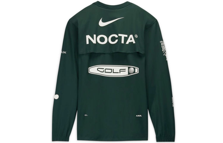 

Топ для гольфа X Drake NOCTA Crewneck, азиатские размеры Nike, зеленый