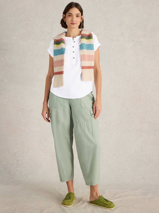 

Футболка с надписью beth pocket White Stuff, цвет Brilliant White