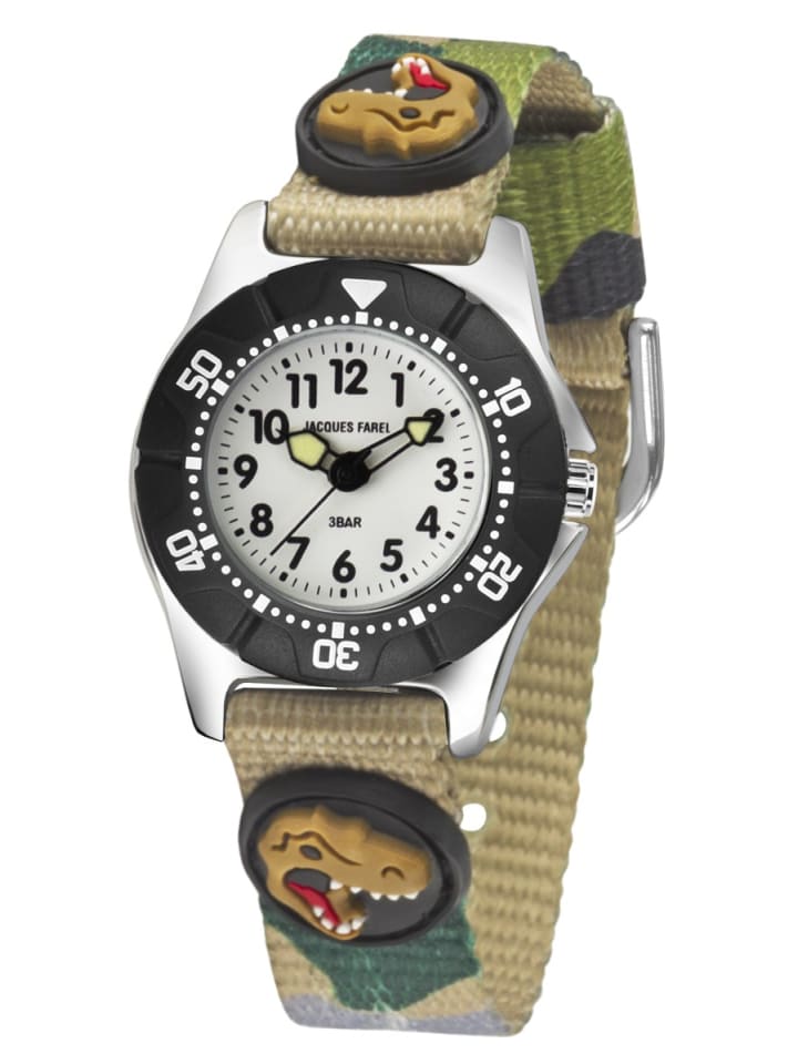 

JACQUES FAREL Кварцевые часы KWD 4111 серебристого цвета