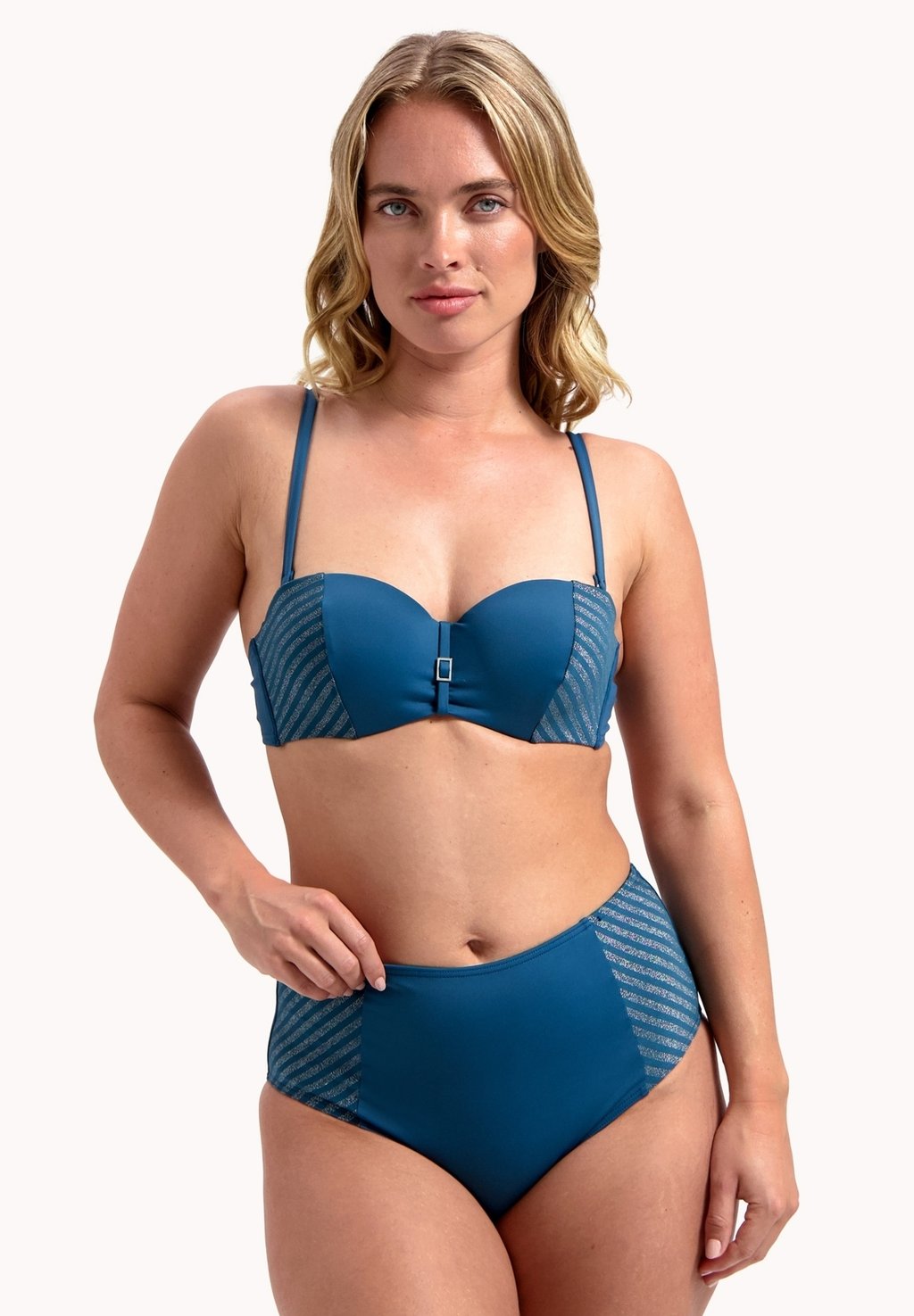 

Верх бикини BANDEAU Cyell, темно-синий