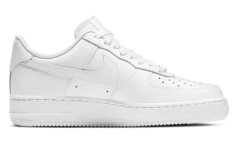 

Кроссовки Nike Air Force 1 Skateboarding Shoes Men Low-top White/red, белый