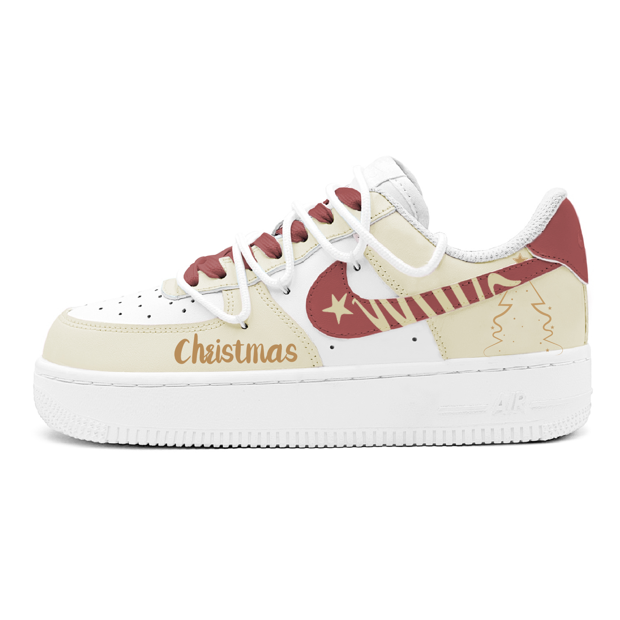 

Детские кроссовки для скейтбординга Air Force 1 для начальной школы Nike, белый