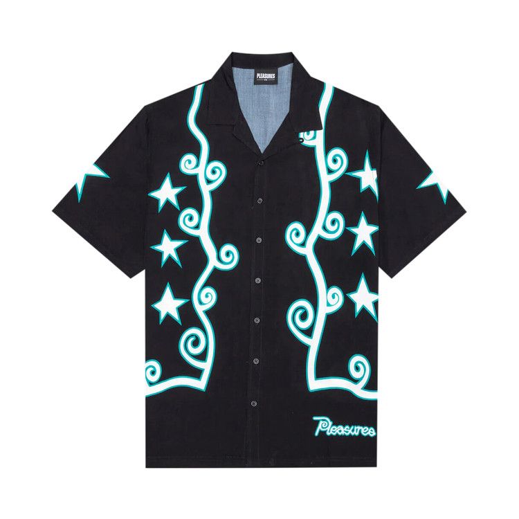 

Топ Pleasures Fury Button Down, Black