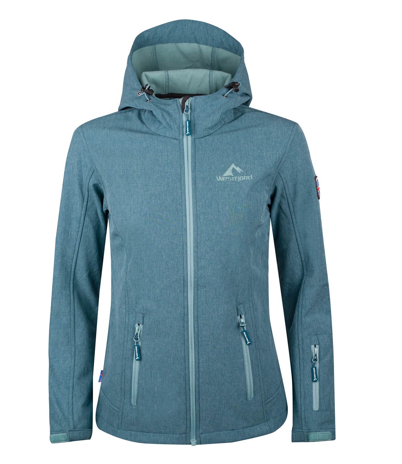 

Куртка софтшелл Westfjord Softshell Jacke Eldfjall, цвет Granitgrün