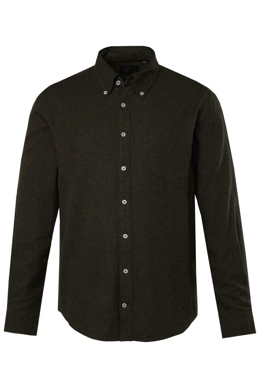 

Рубашка на пуговицах классического кроя JP1880, Dark green