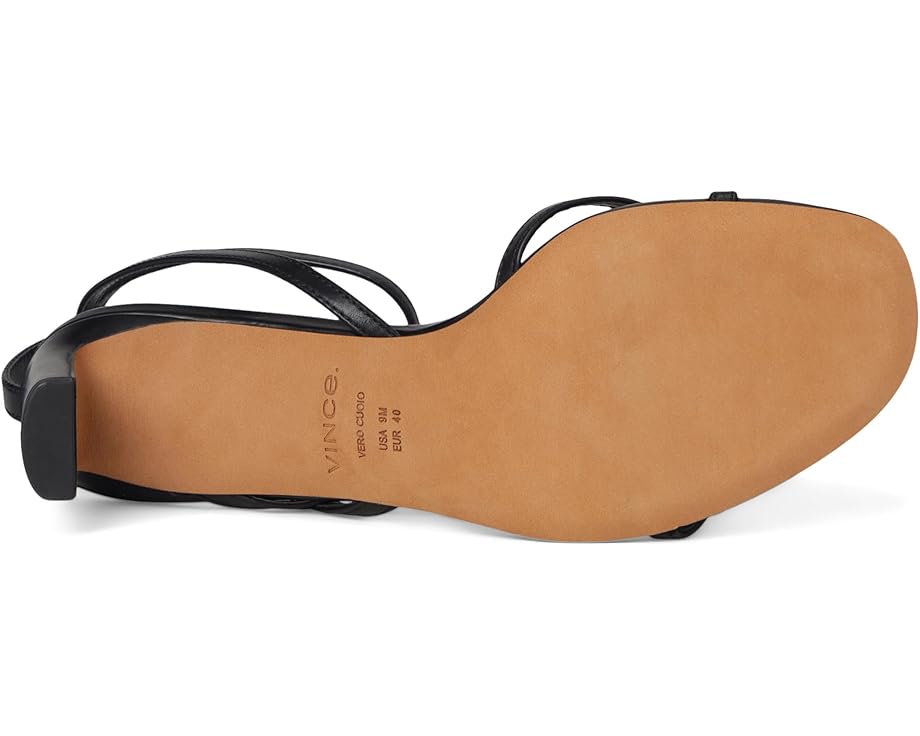 Туфли Vince Marilyn Strappy Sandals, черный — фото 3