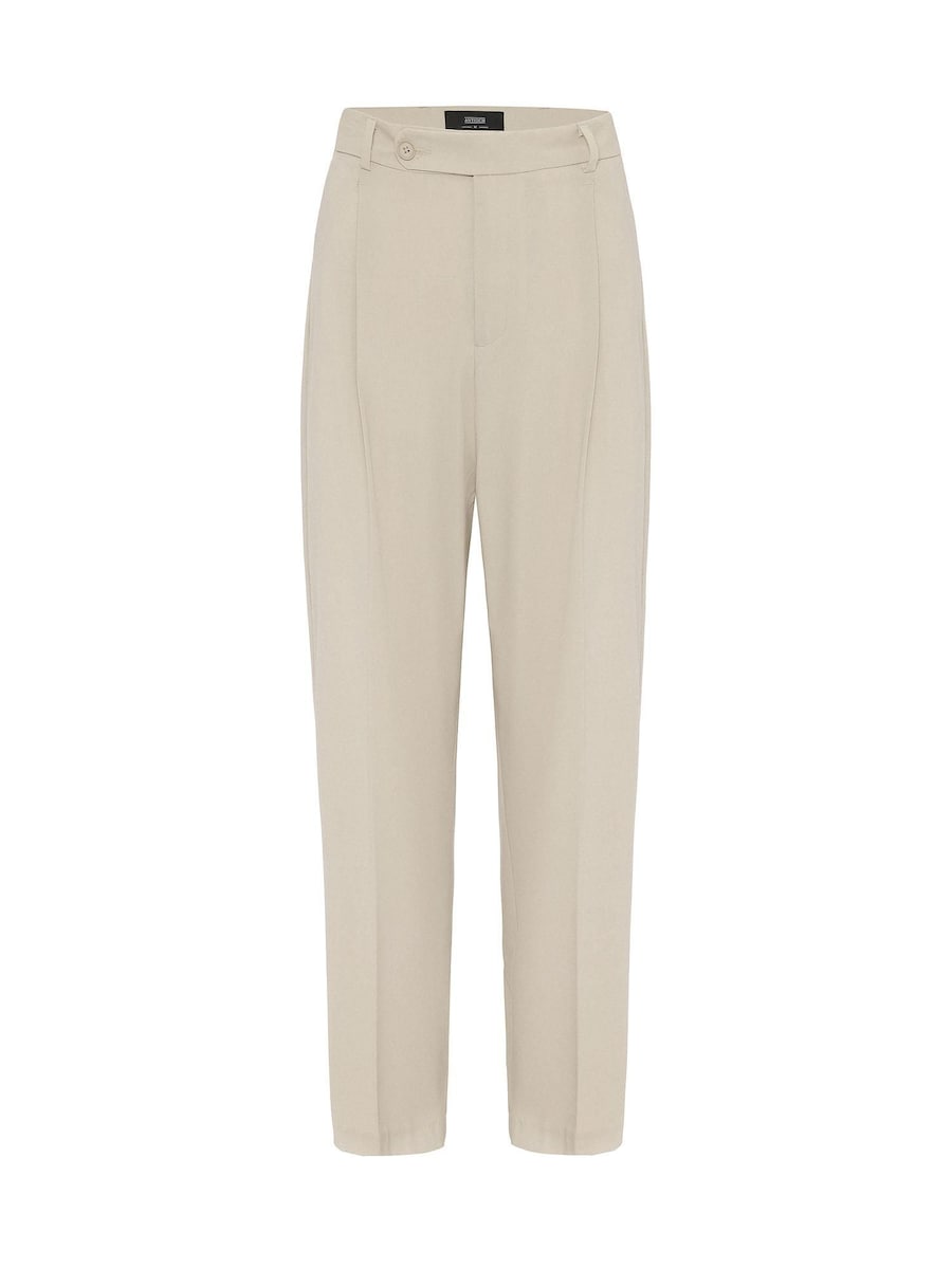 

Свободные брюки со складками спереди Antioch, бежевый