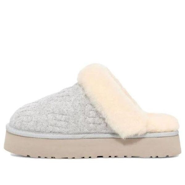 Кроссовки дискетта войлочные тапочки Ugg, серый