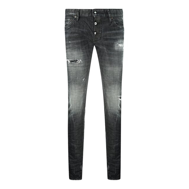 

Узкие джинсы s74lb0784 s30357 900 e джинсы Dsquared2, черный