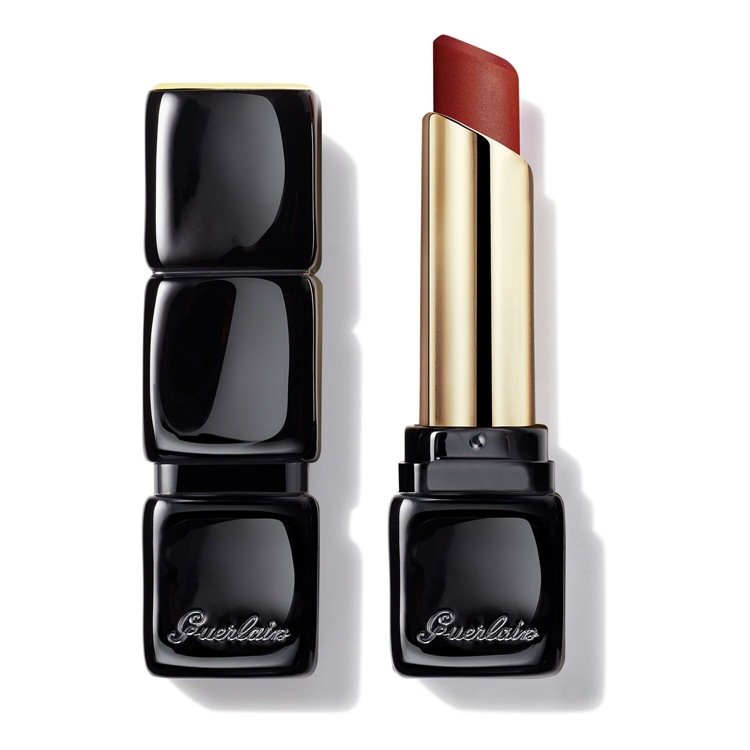 Матовая помада KissKiss Tender Matte Guerlain, 770 Desire Red (2,8 g)