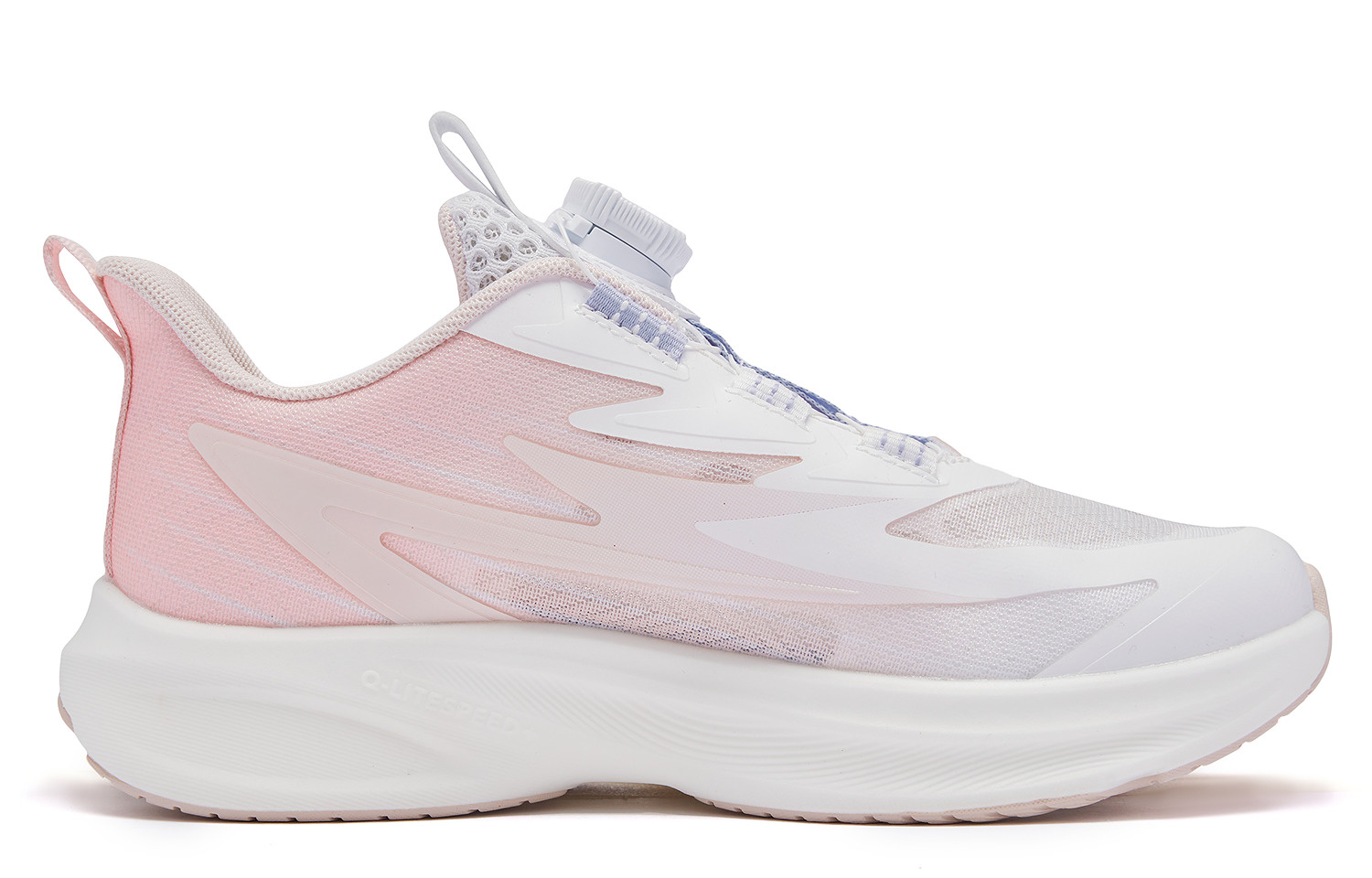 QIAODAN Кроссовки для бега Light Speed 2.0 Low Top для детей Jordan White Morning Light — фото 2