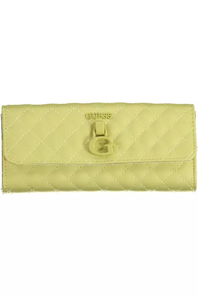 

Желтый полиэтиленовый женский кошелек Guess Shoes