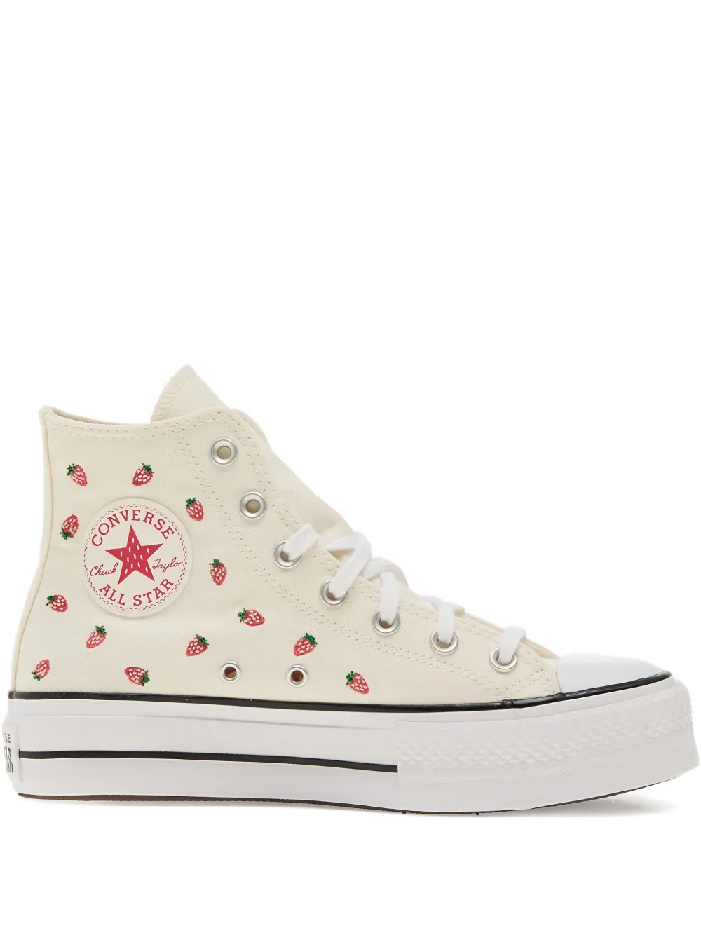 Кеды Taylor All Star Lift с вышивкой Converse, нейтральный