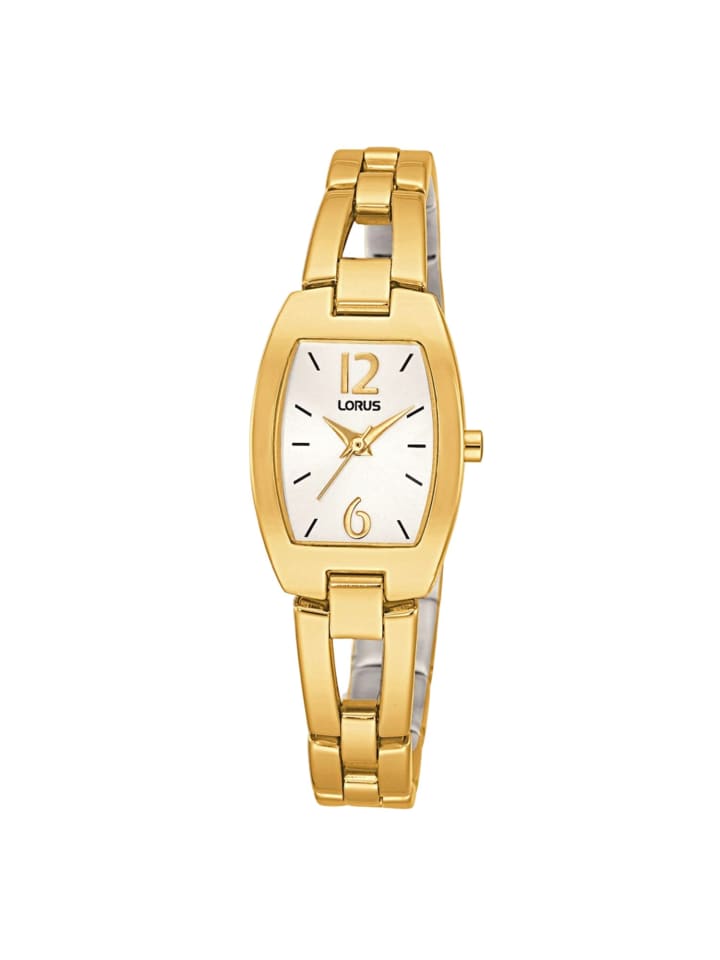 

Кварцевые часы Lorus Gold из стали