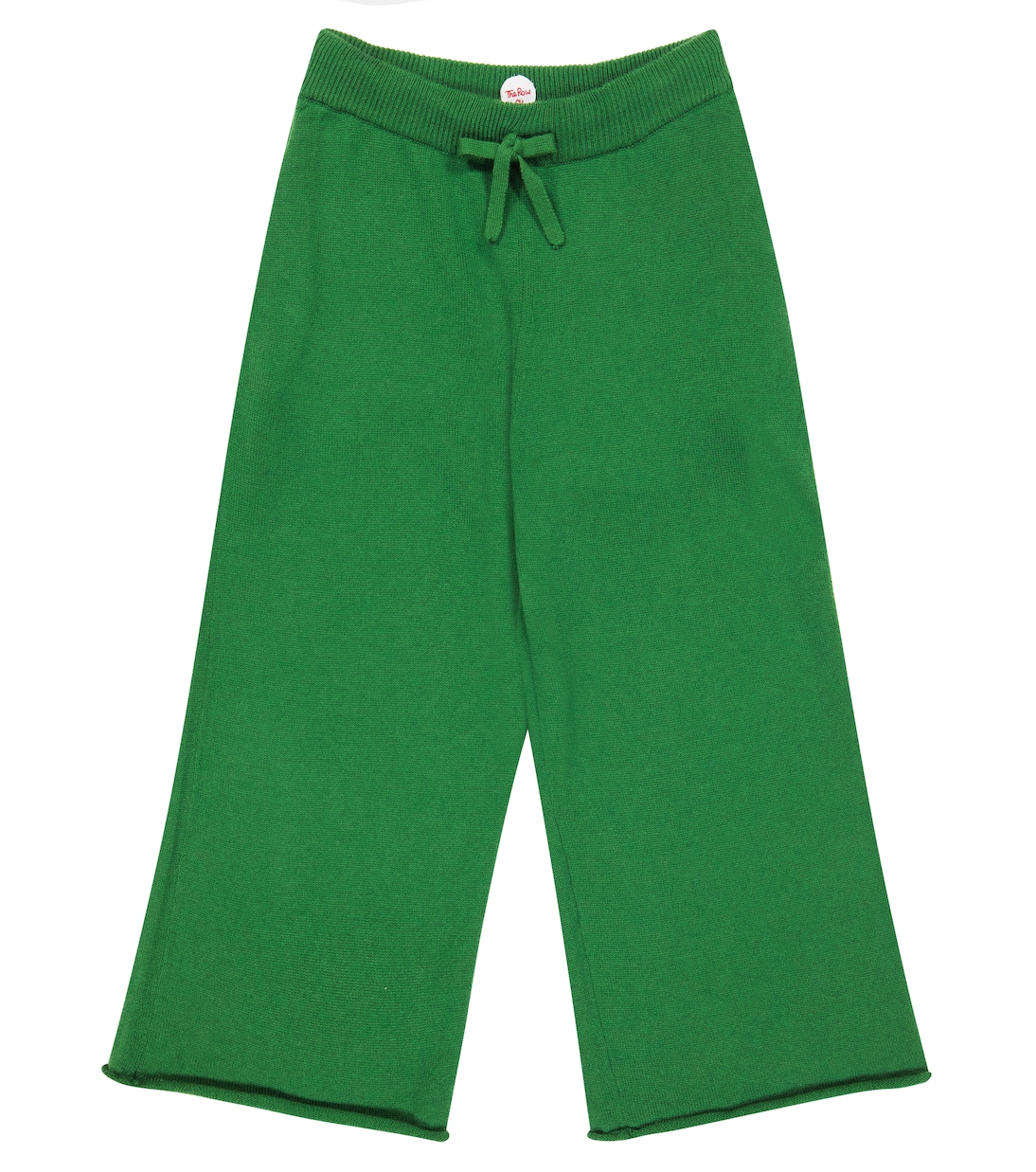 

Укороченные кашемировые брюки Zaza The Row Kids, Clover Green