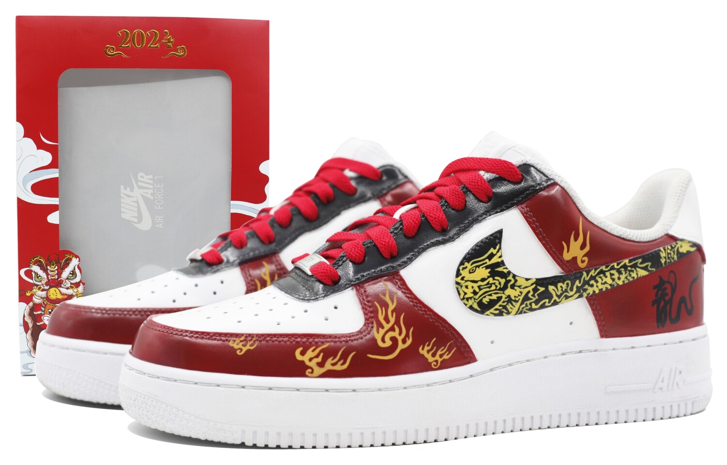 

Мужские кроссовки для скейтбординга Nike Air Force 1, Red