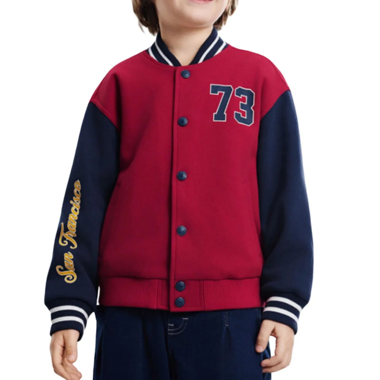 Детская куртка с бейсбольным воротником Levis, Pepper Red