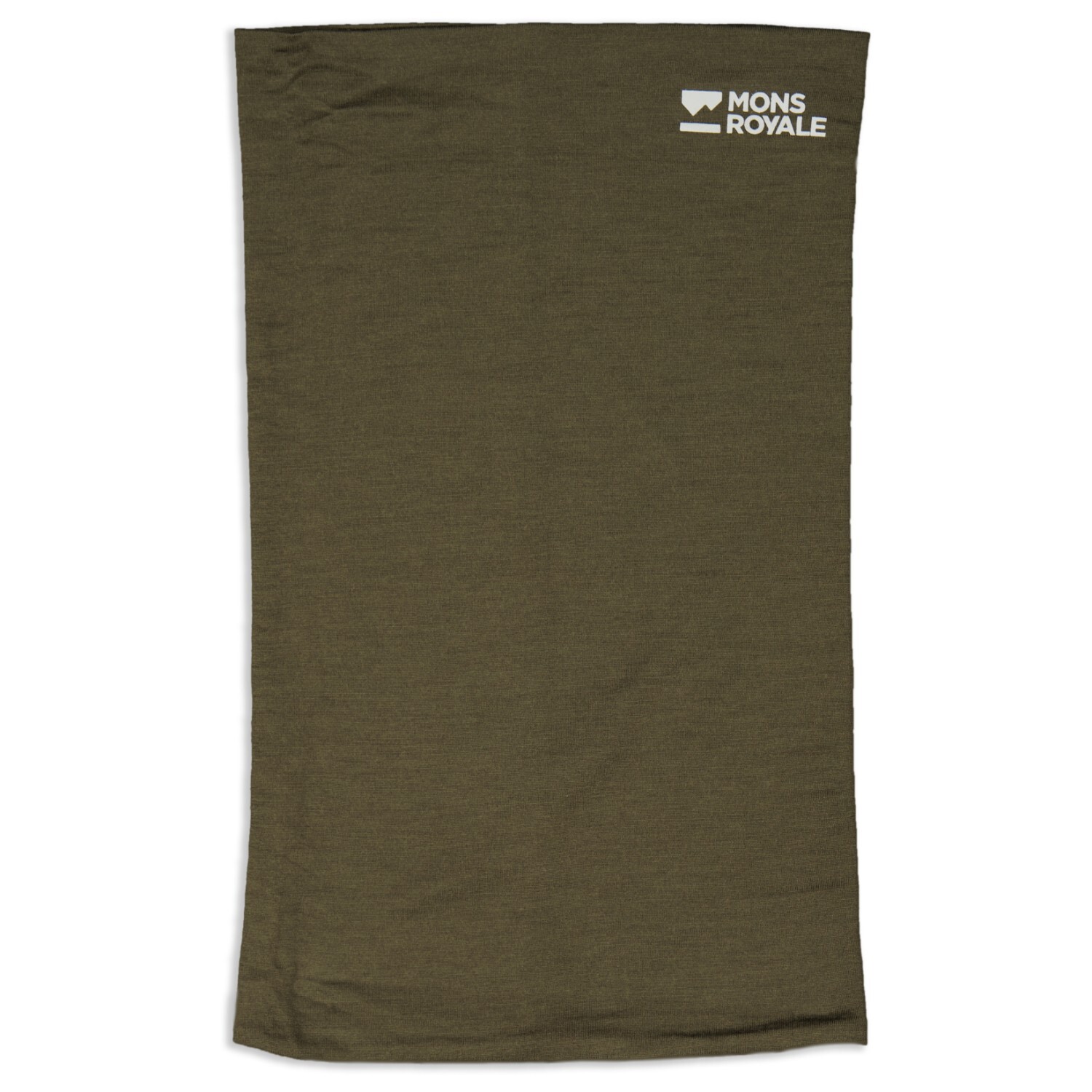 

Шарф-труба Mons Royale Double Up Neckwarmer, цвет Dark Olive