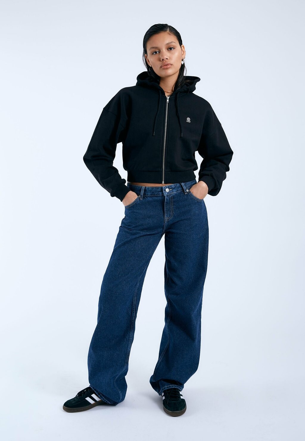 

Толстовка на молнии ETHEL ZIP Dr.Denim, черный