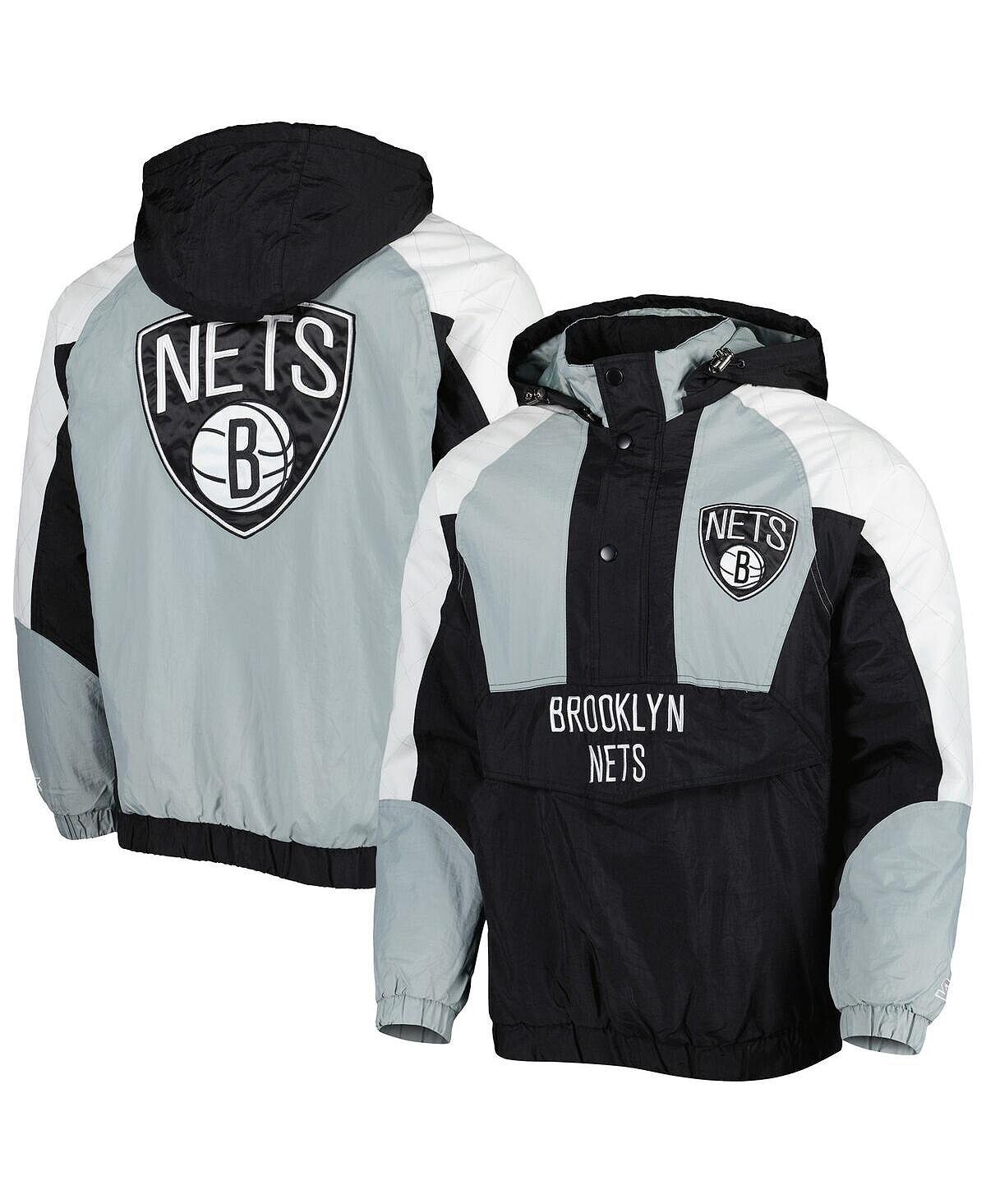 

Мужская черная куртка с капюшоном и полумолнией в клетку Brooklyn Nets в клетку реглан Starter, Черный, Мужская черная куртка с капюшоном и полумолнией в клетку Brooklyn Nets в клетку реглан Starter