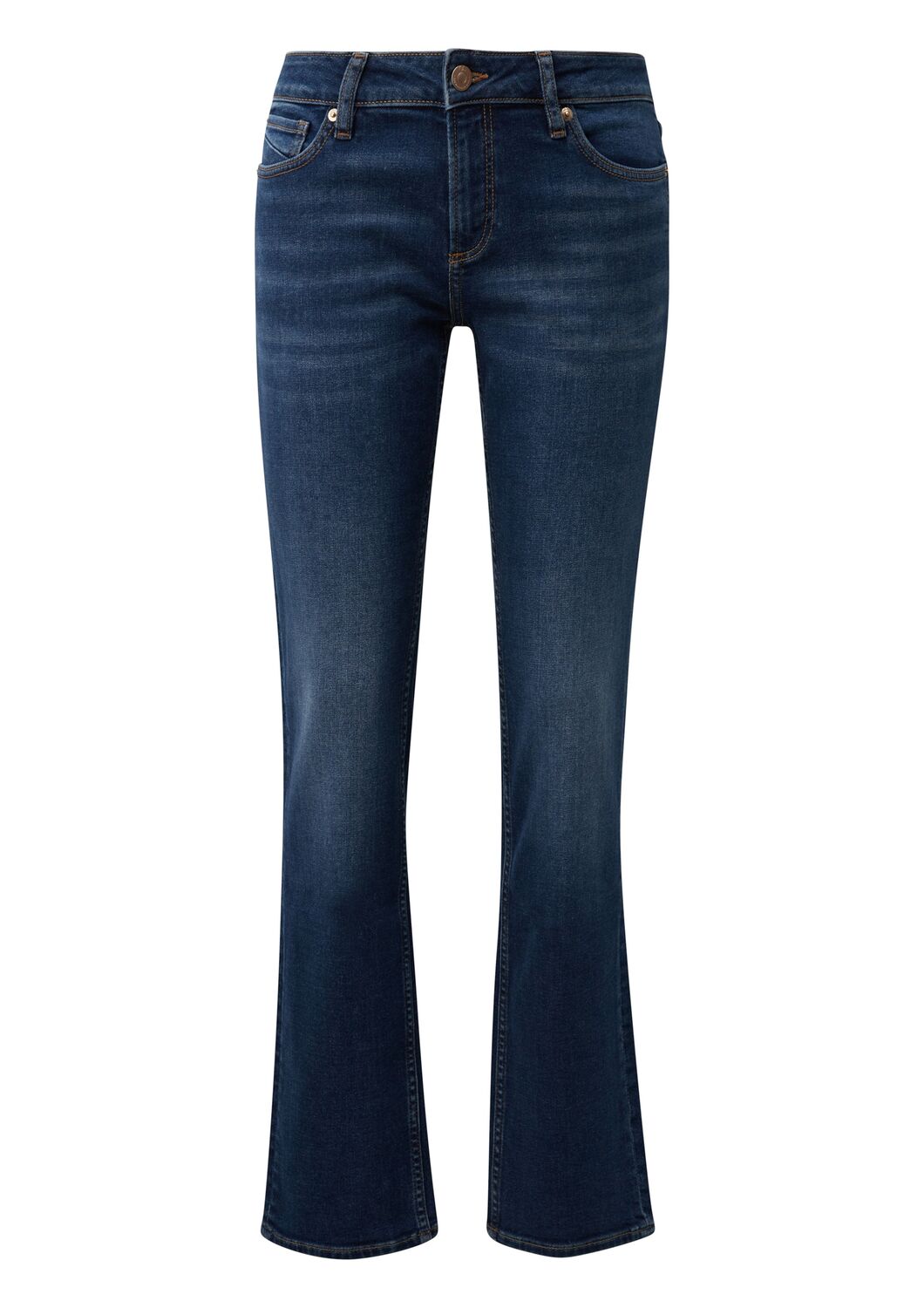 

QS Джинсы Regular 'Catie' в темно-синем цвете