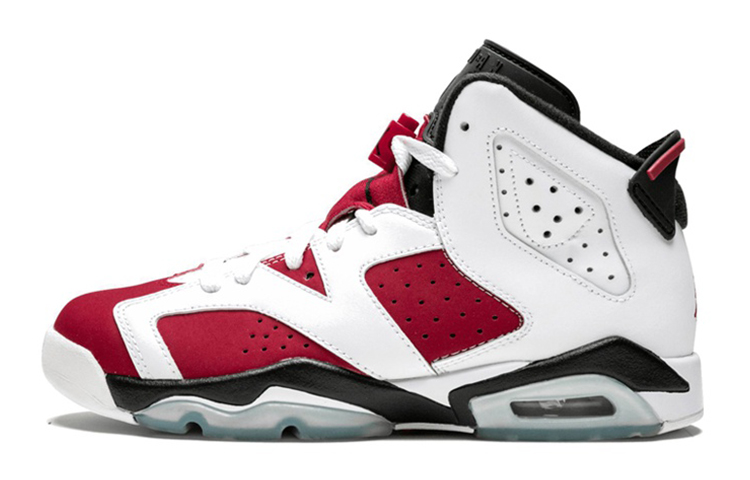 

Кроссовки Jordan Air Jordan 6 Vintage Basketball Female, белый/темно-красный/черный