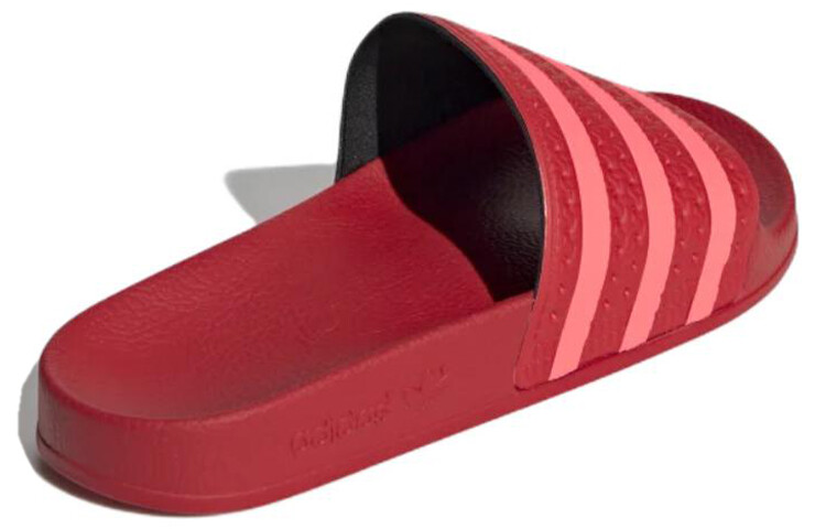 Шлепанцы и сланцы Adidas Originals Adilette Slide 'Scarlet' Women's — фото 2