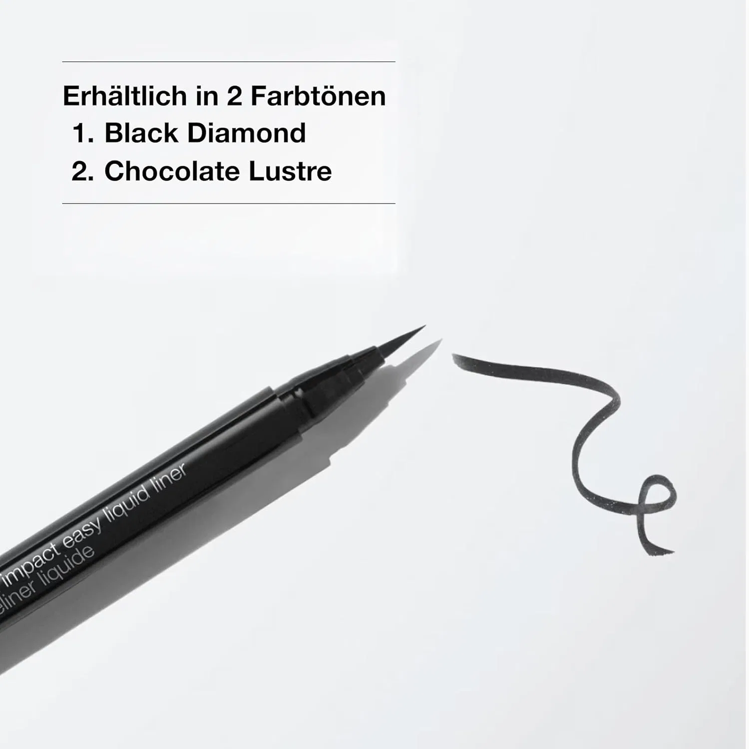 Водостойкая жидкая подводка для глаз «High Impact Easy Liquid Eyeliner» от Clinique Clinique, Brown — фото 3