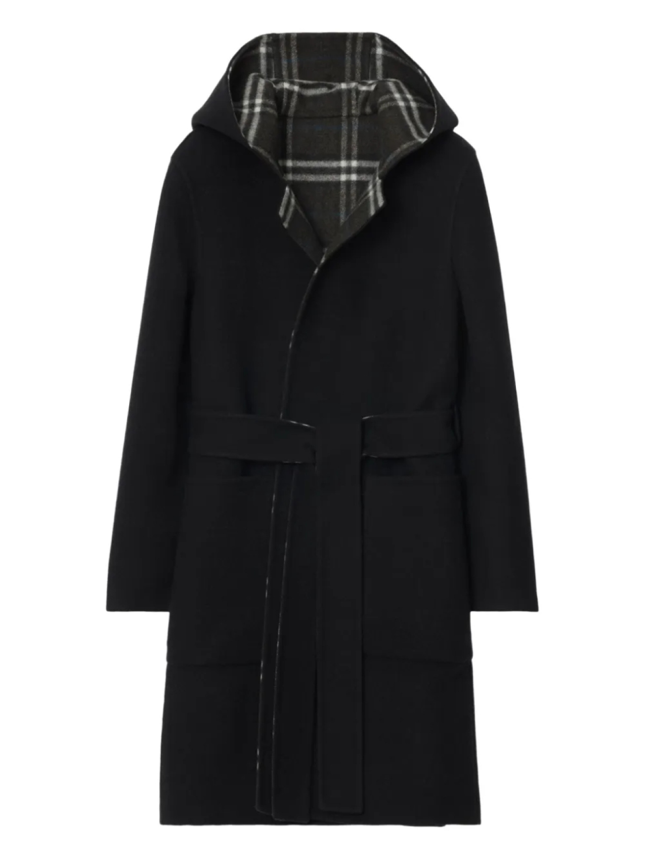 

Двустороннее пальто Burberry, черный