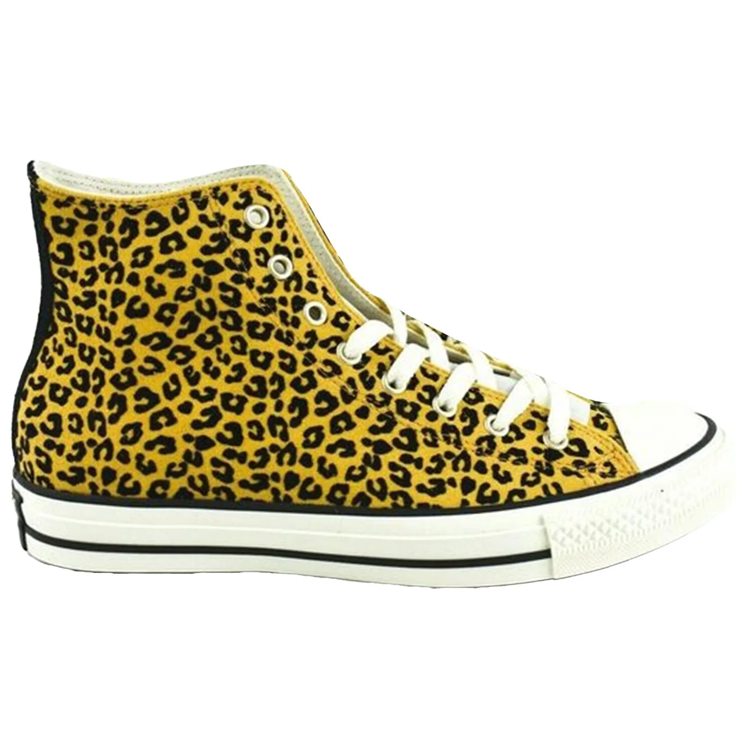 Кеды Converse Chuck Taylor All Star Hi Leopard коричневые — фото 3