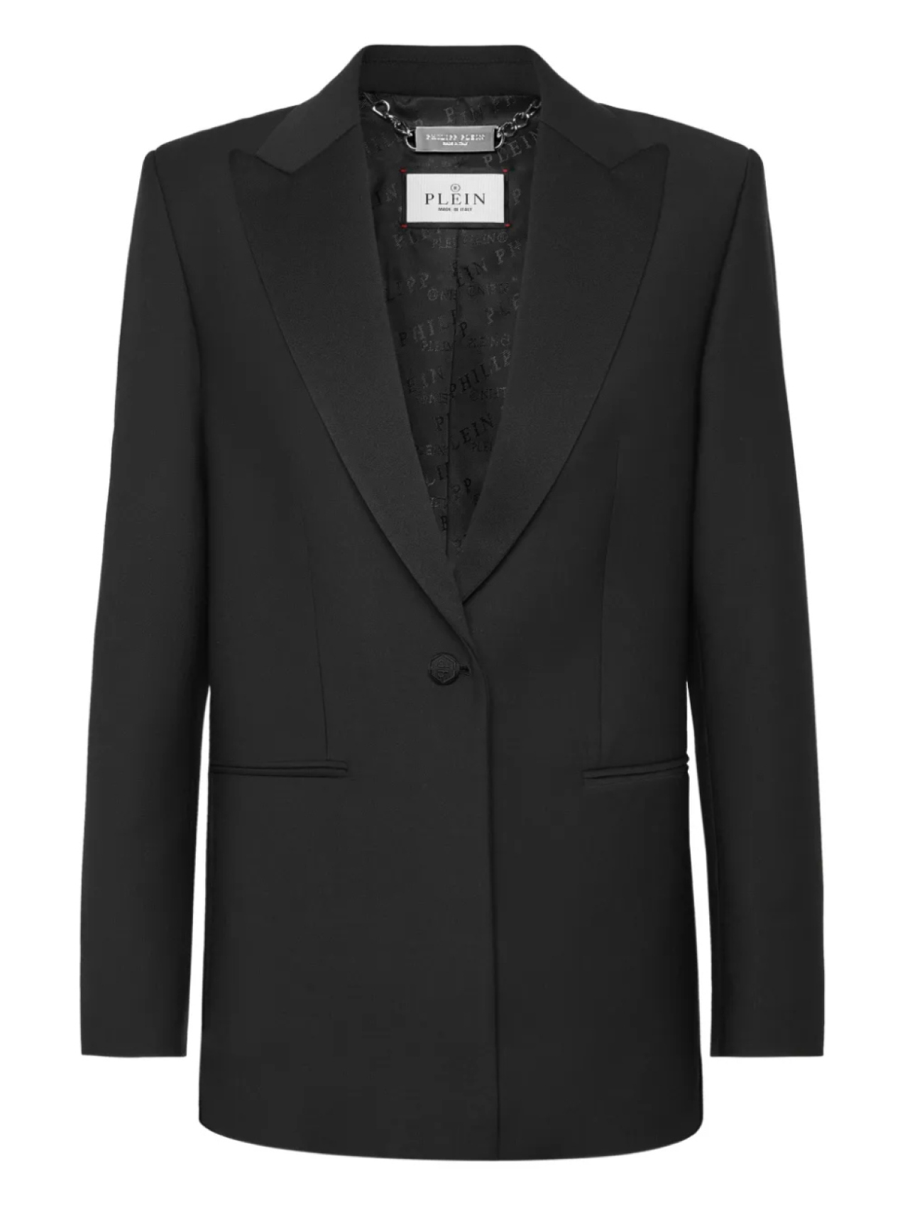 

Пиджак Philipp Plein, украшенный стразами, черный
