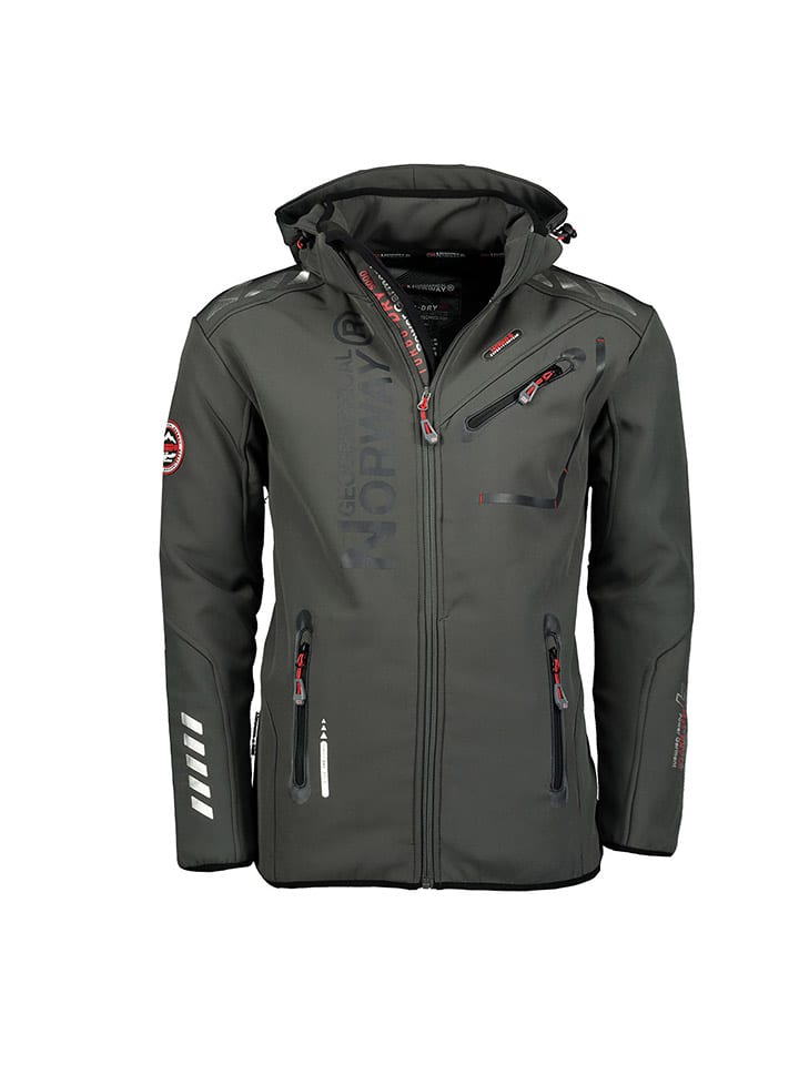 

Geographical Norway Куртка Softshell Royaute антрацитового цвета