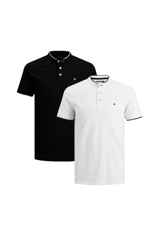 

Рубашка поло 2 шт. paulos mao Jack & Jones, мультиколор