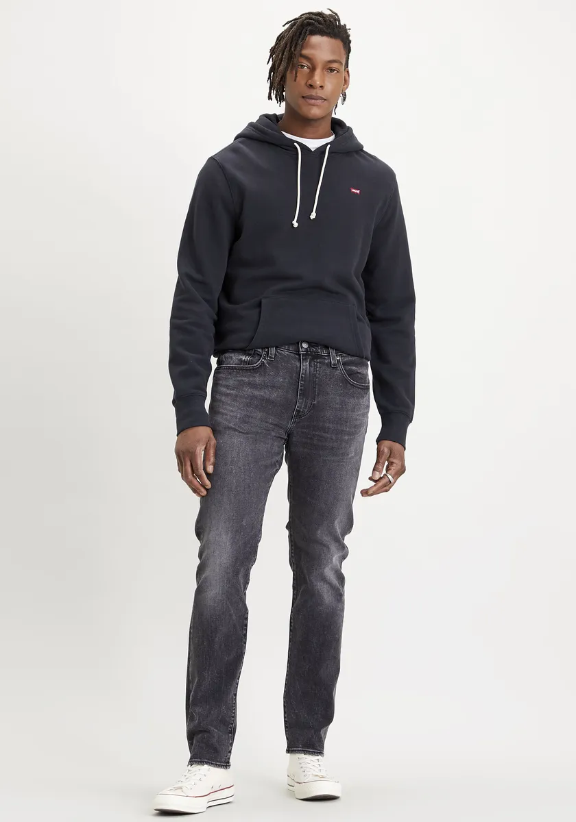 

Толстовка Levi's с капюшоном "НОВАЯ ОРИГИНАЛЬНАЯ ХУДИ" с маленьким логотипом в виде крыла летучей мыши, черный