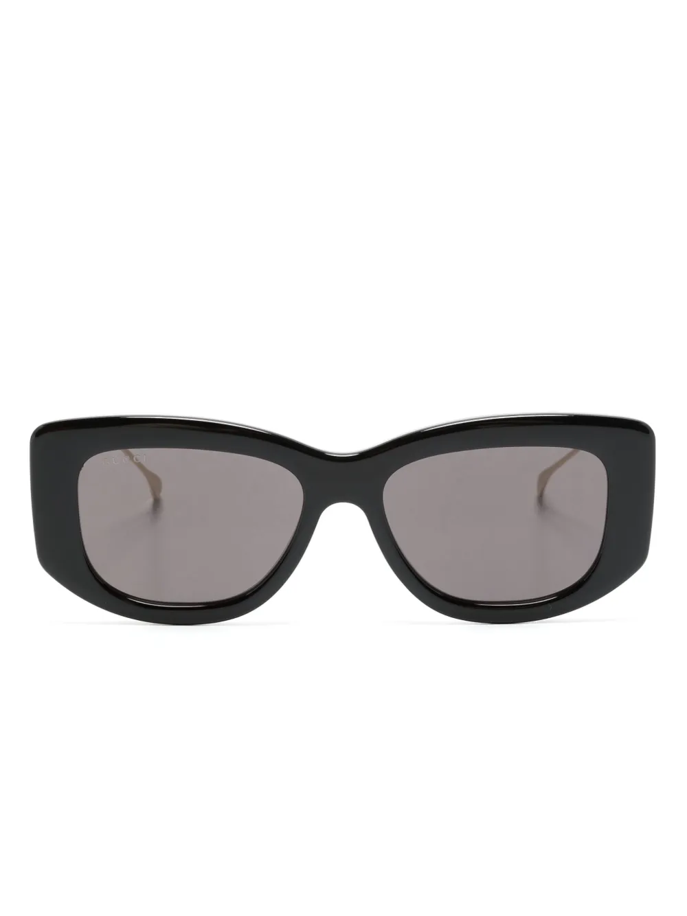 

Солнцезащитные очки в прямоугольной оправе Gucci Eyewear, золотой