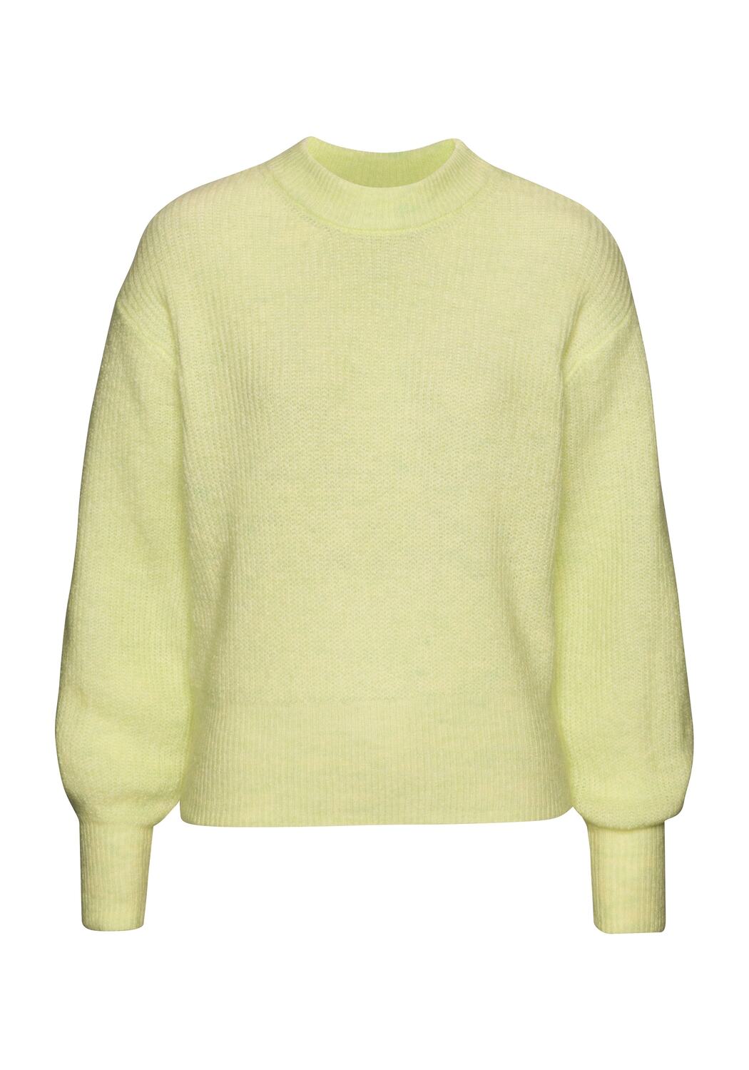 

LASCANA Свитер в неоново-зеленом цвете