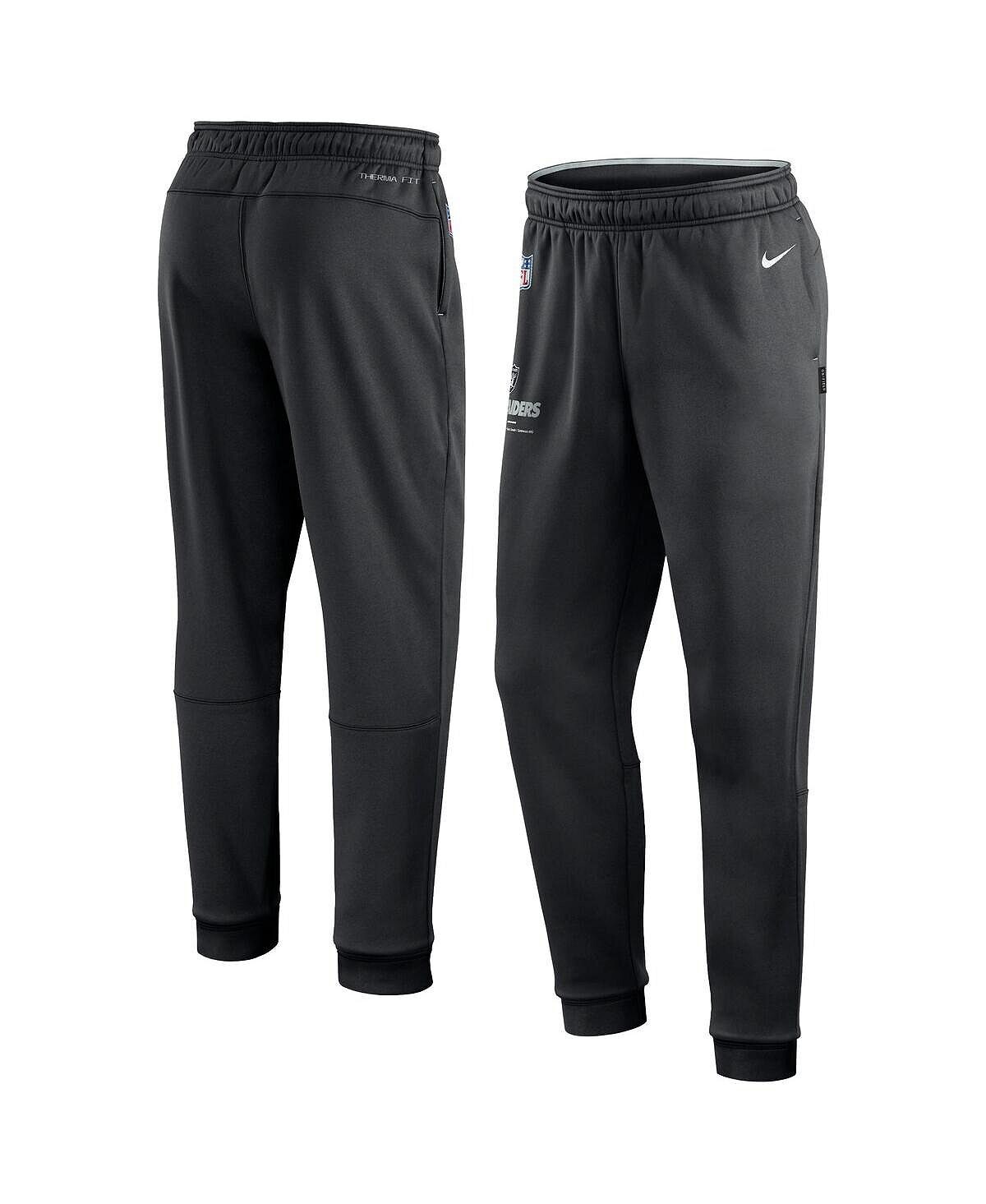 

Мужские черные спортивные брюки с логотипом Las Vegas Raiders Nike