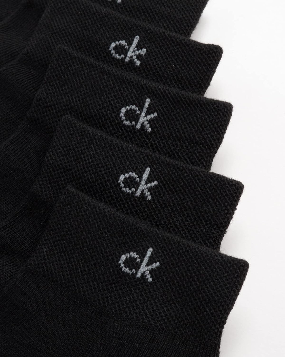 Женские носки Calvin Klein Quarter Socks, 12 пар, с амортизацией, для спорта, бега, спортзала, носки Quarter Sock, Black — фото 3