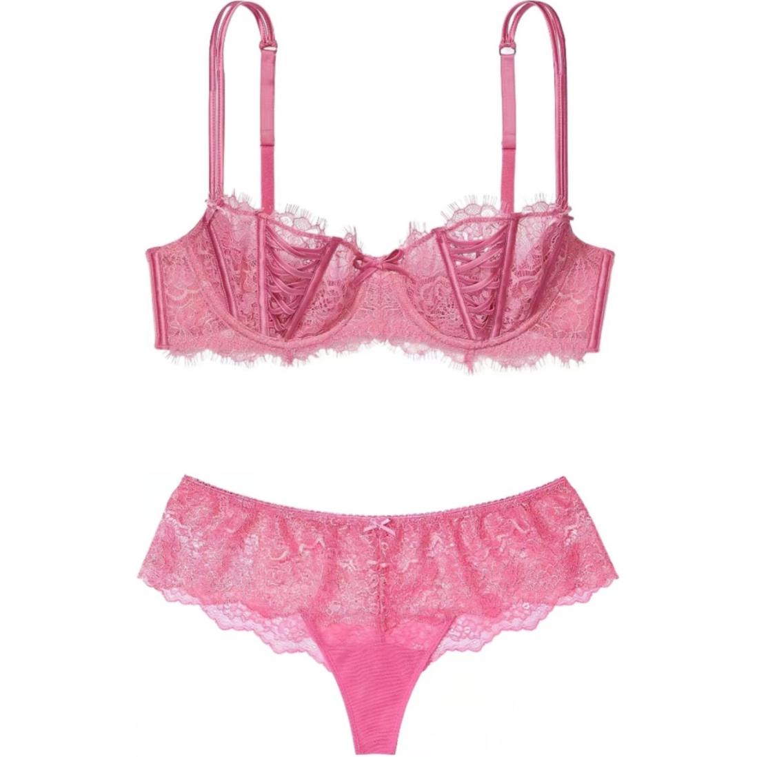 

Victoria's Secret Комплект нижнего белья женский розовый
