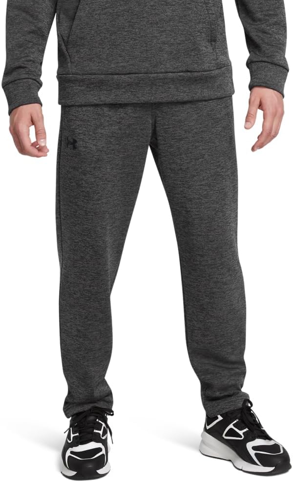 

Under Armour мужские брюки Armourfleece Twist с зауженным низом, (025) Castlerock/Black