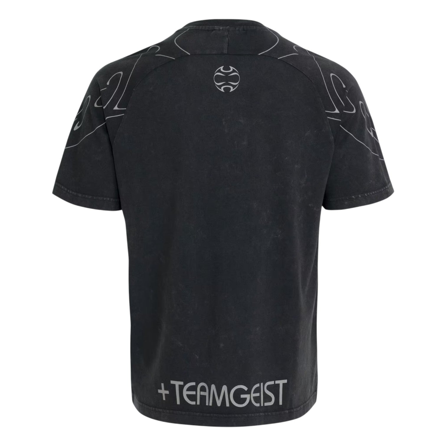 Футболка с коротким рукавом Adidas Adilenium Season 4 Team Geist Graphic Short Sleeve T-Shirt 'Black' — фото 2